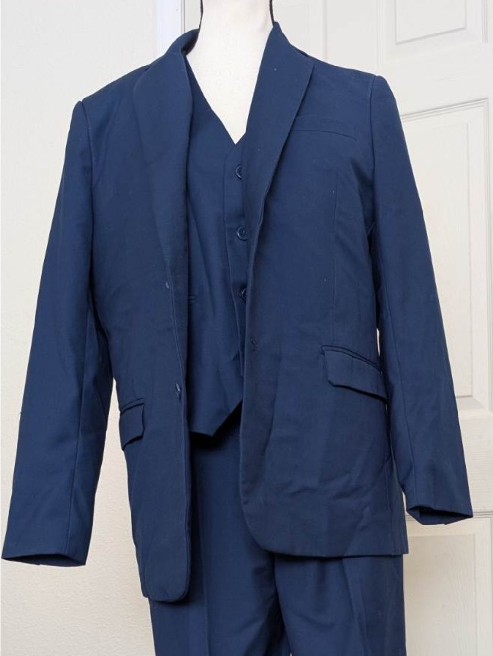 Robert Rodriguez Navy Suit Jacket and Trousers